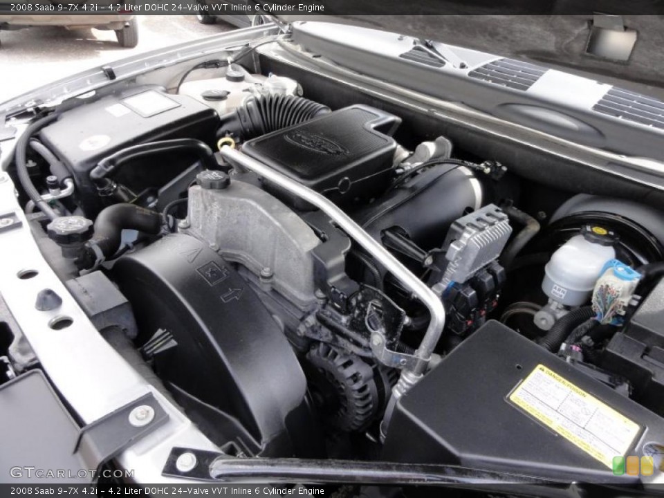 4.2 Liter DOHC 24-Valve VVT Inline 6 Cylinder Engine for the 2008 Saab 9-7X #47738041