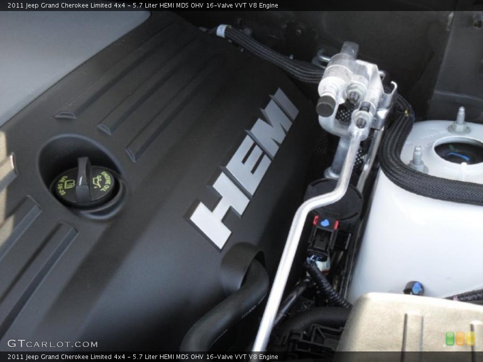 5.7 Liter HEMI MDS OHV 16-Valve VVT V8 Engine for the 2011 Jeep Grand Cherokee #47738713