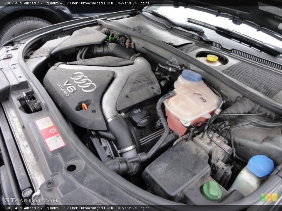2.7 Liter Turbocharged DOHC 30-Valve V6 Engine for the 2002 Audi Allroad #47738770