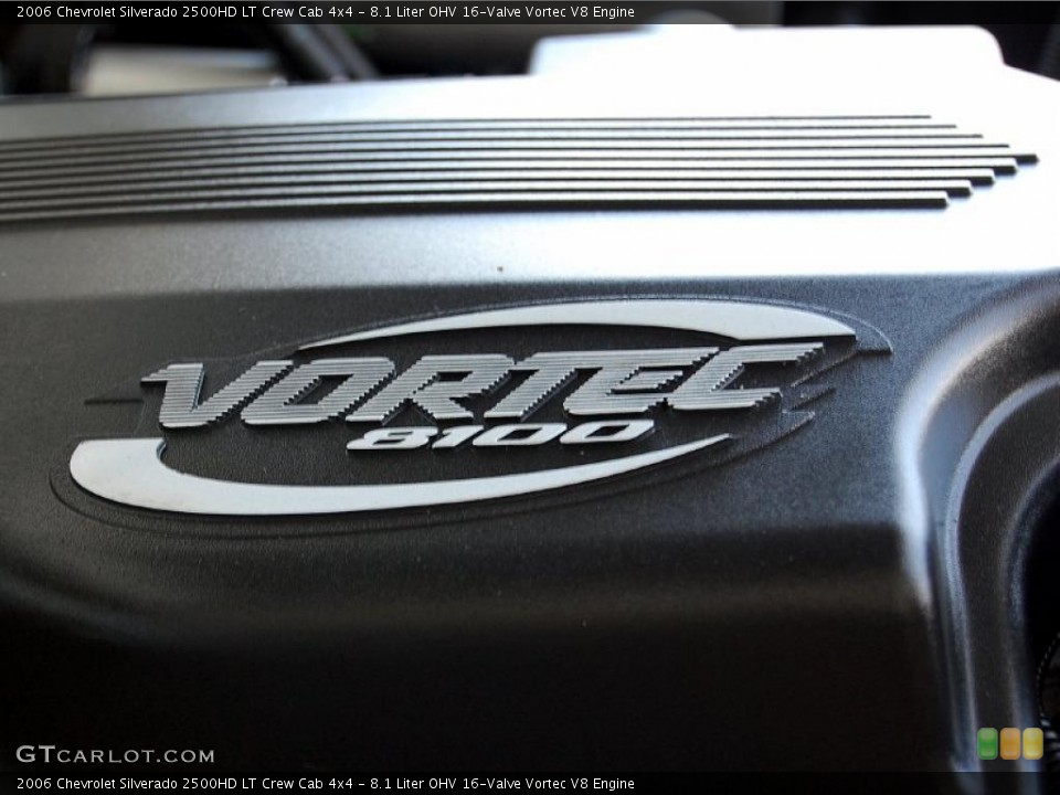 8.1 Liter OHV 16-Valve Vortec V8 Engine for the 2006 Chevrolet Silverado 2500HD #47745692