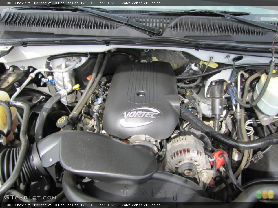 6.0 Liter OHV 16-Valve Vortec V8 Engine for the 2002 Chevrolet Silverado 2500 #47752484