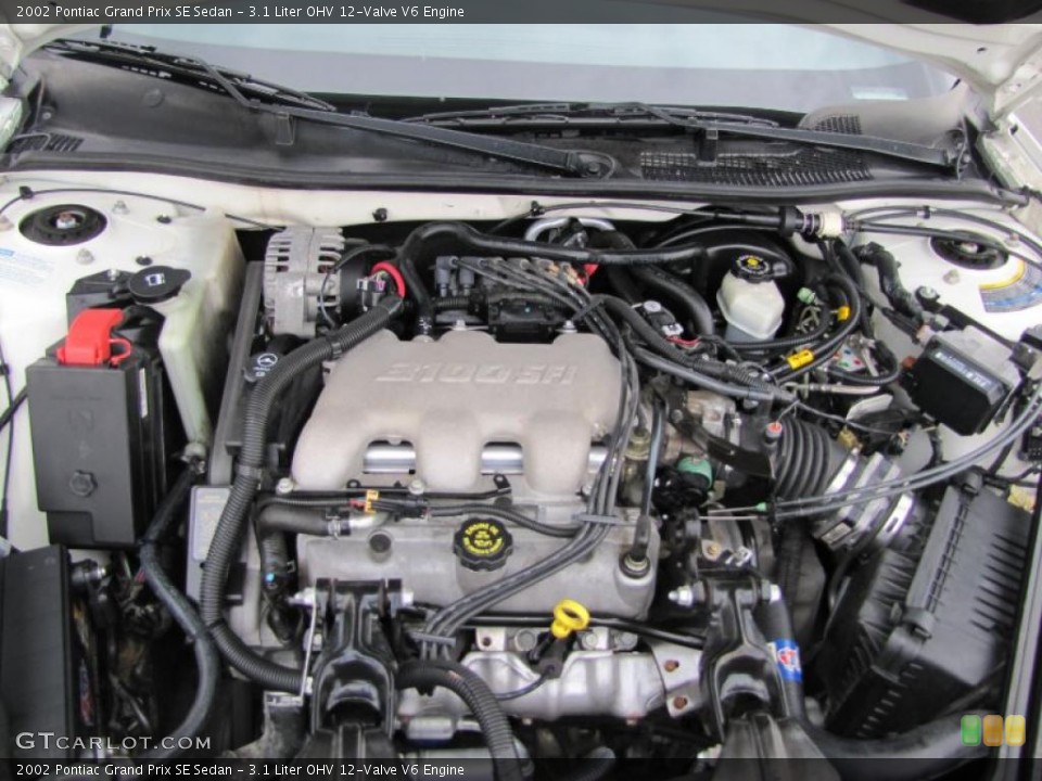 3.1 Liter OHV 12-Valve V6 Engine for the 2002 Pontiac Grand Prix #47754125