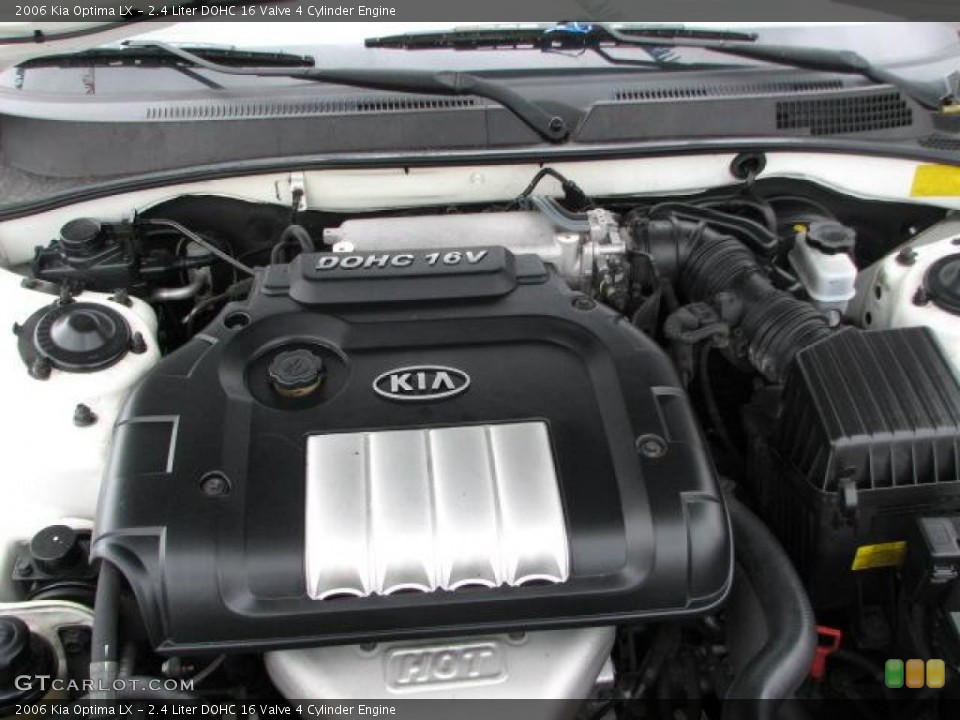 2.4 Liter DOHC 16 Valve 4 Cylinder Engine for the 2006 Kia Optima #47759130