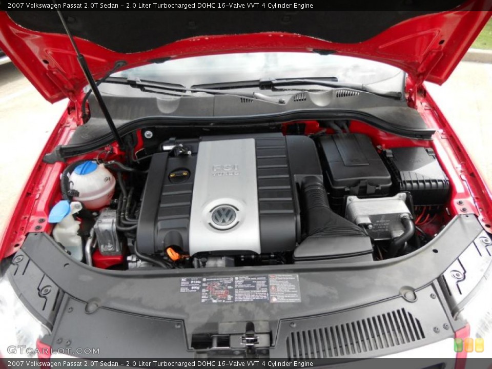 2.0 Liter Turbocharged DOHC 16-Valve VVT 4 Cylinder Engine for the 2007 Volkswagen Passat #47763550