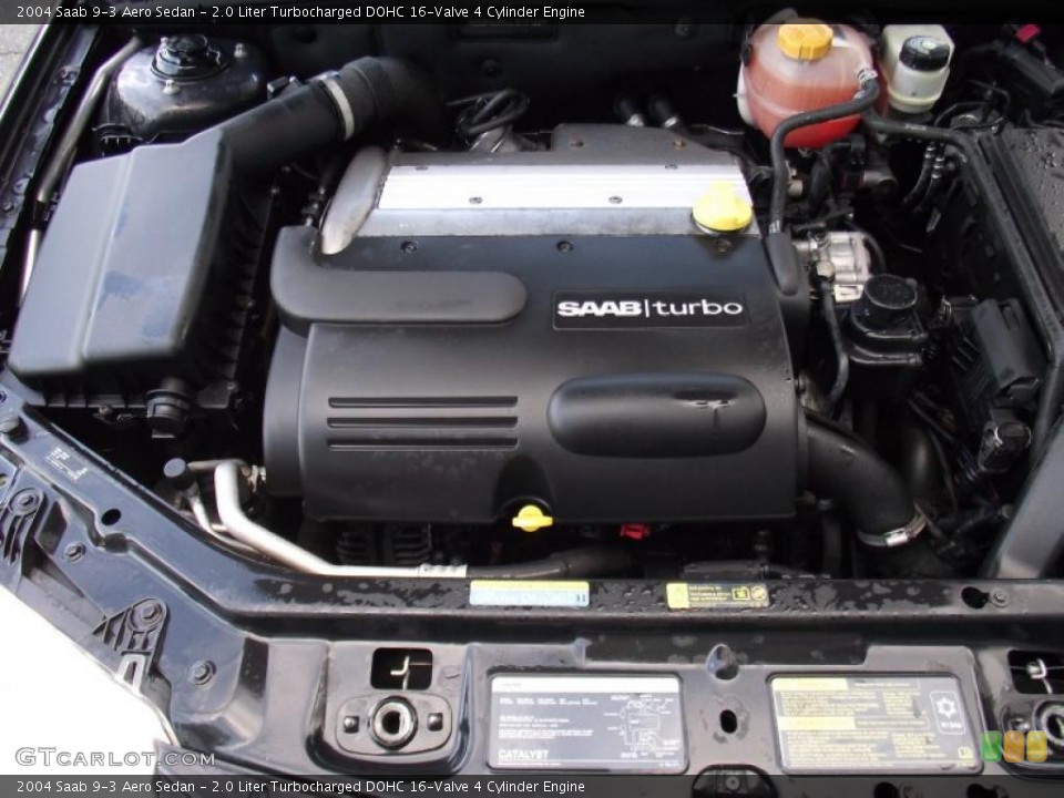 2.0 Liter Turbocharged DOHC 16-Valve 4 Cylinder Engine for the 2004 Saab 9-3 #47765602