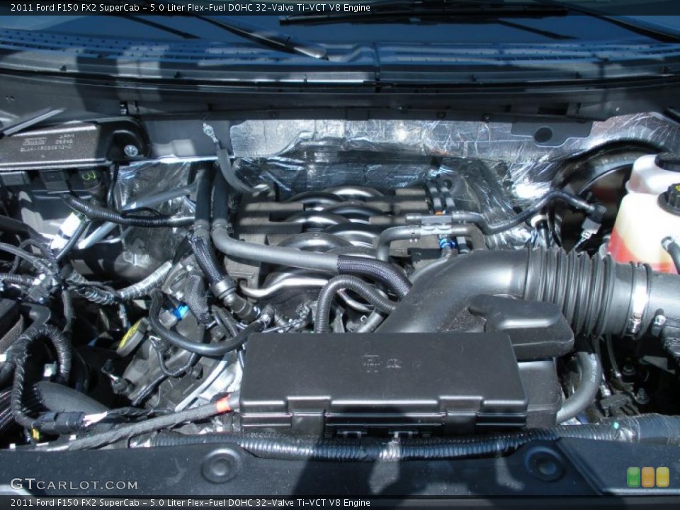 5.0 Liter Flex-Fuel DOHC 32-Valve Ti-VCT V8 Engine for the 2011 Ford F150 #47774991