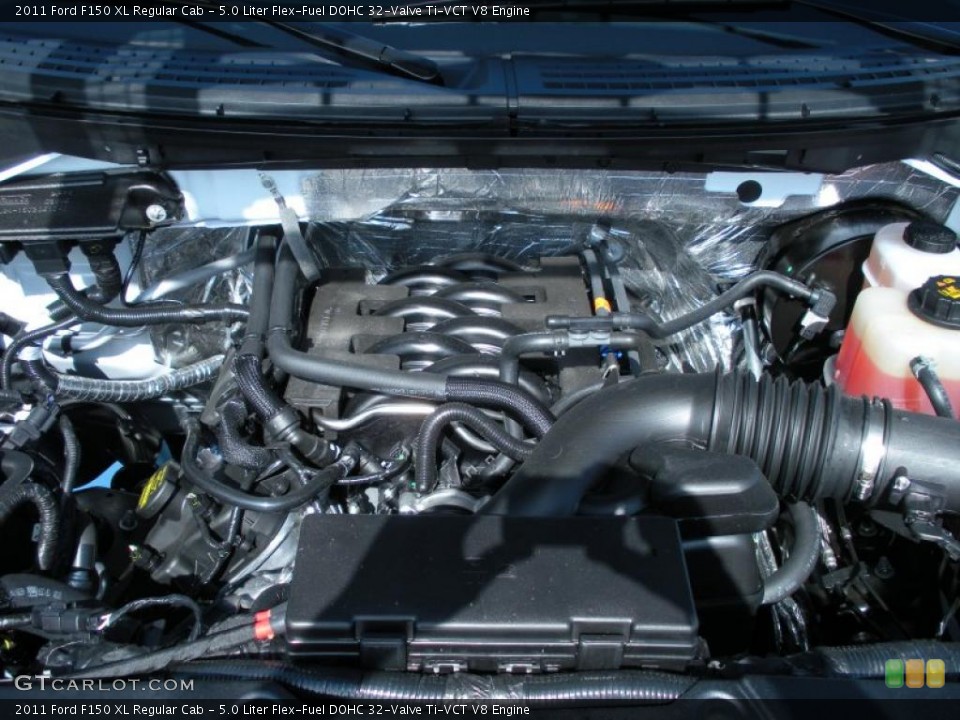 5.0 Liter Flex-Fuel DOHC 32-Valve Ti-VCT V8 Engine for the 2011 Ford F150 #47775156