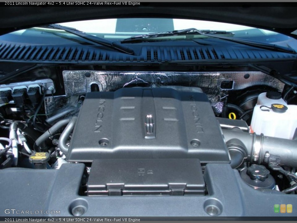 5.4 Liter SOHC 24-Valve Flex-Fuel V8 Engine for the 2011 Lincoln Navigator #47775351