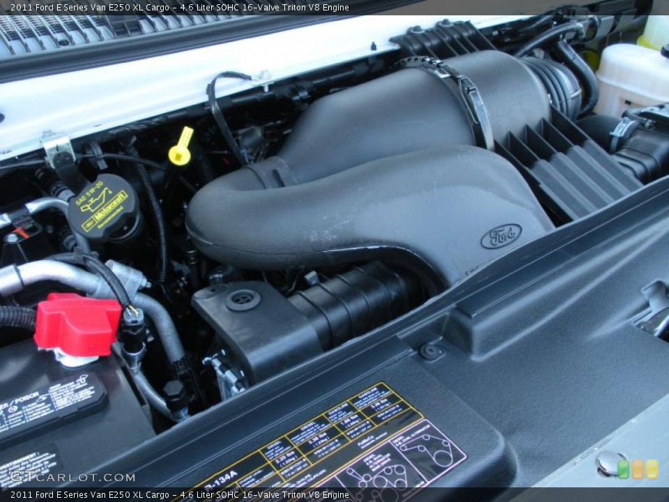 4.6 Liter SOHC 16-Valve Triton V8 Engine for the 2011 Ford E Series Van #47777430