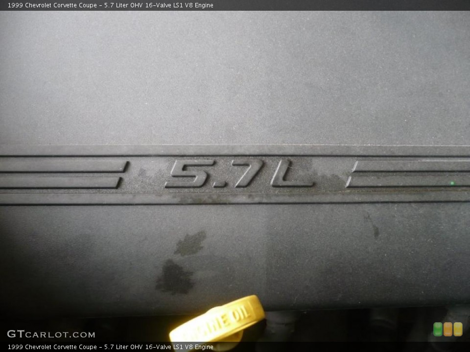 5.7 Liter OHV 16-Valve LS1 V8 Engine for the 1999 Chevrolet Corvette #47782809