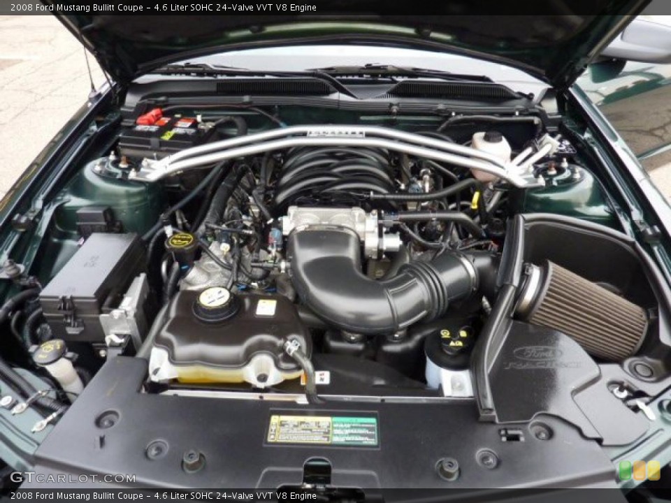 4.6 Liter SOHC 24-Valve VVT V8 Engine for the 2008 Ford Mustang #47792428