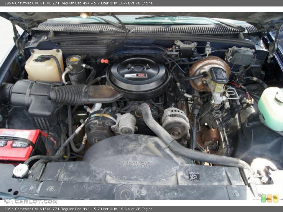 5.7 Liter OHV 16-Valve V8 Engine for the 1994 Chevrolet C/K #47794228