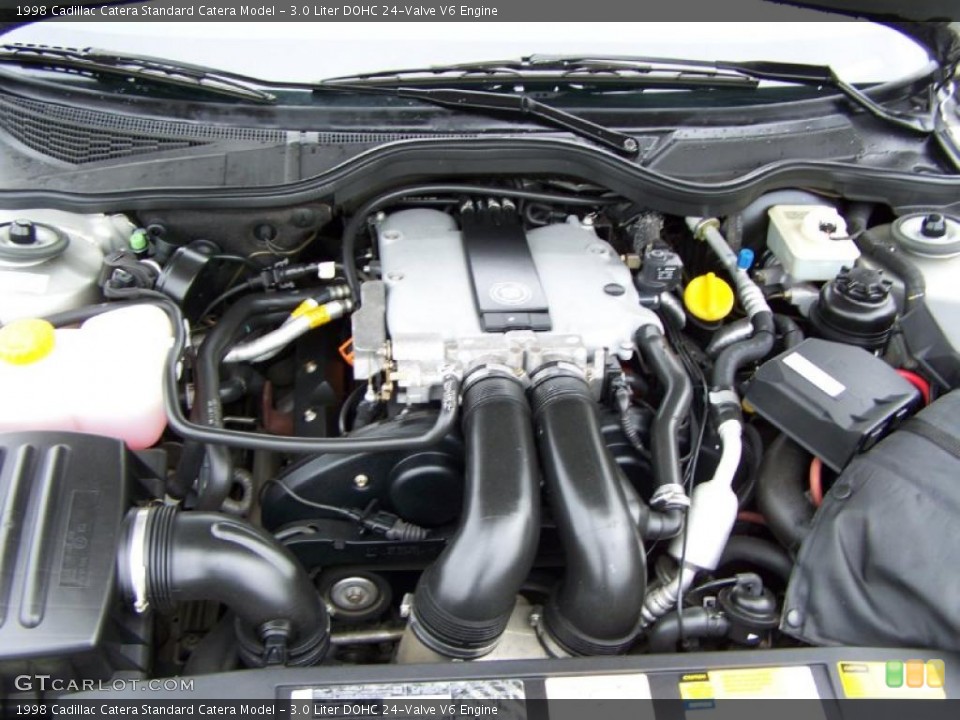 3.0 Liter DOHC 24-Valve V6 1998 Cadillac Catera Engine