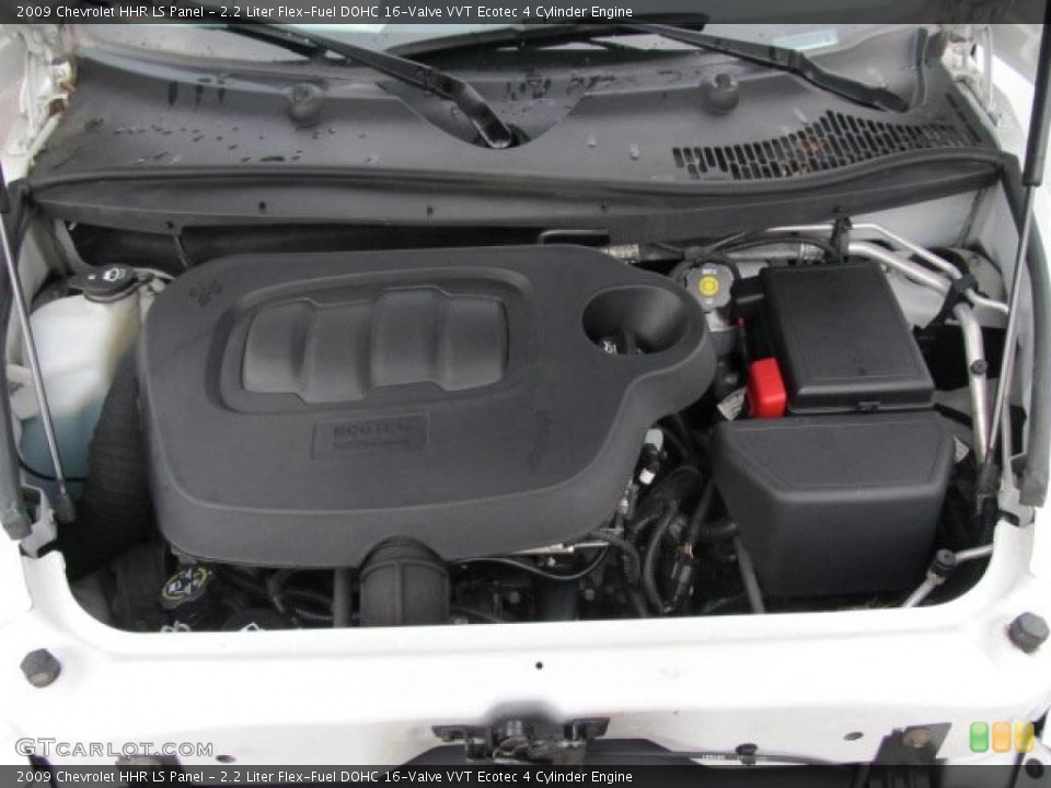 2.2 Liter Flex-Fuel DOHC 16-Valve VVT Ecotec 4 Cylinder Engine for the 2009 Chevrolet HHR #47805665