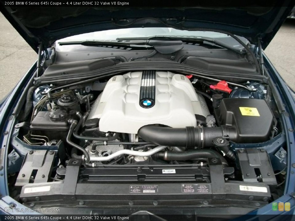 4.4 Liter DOHC 32 Valve V8 Engine for the 2005 BMW 6 Series #47809874