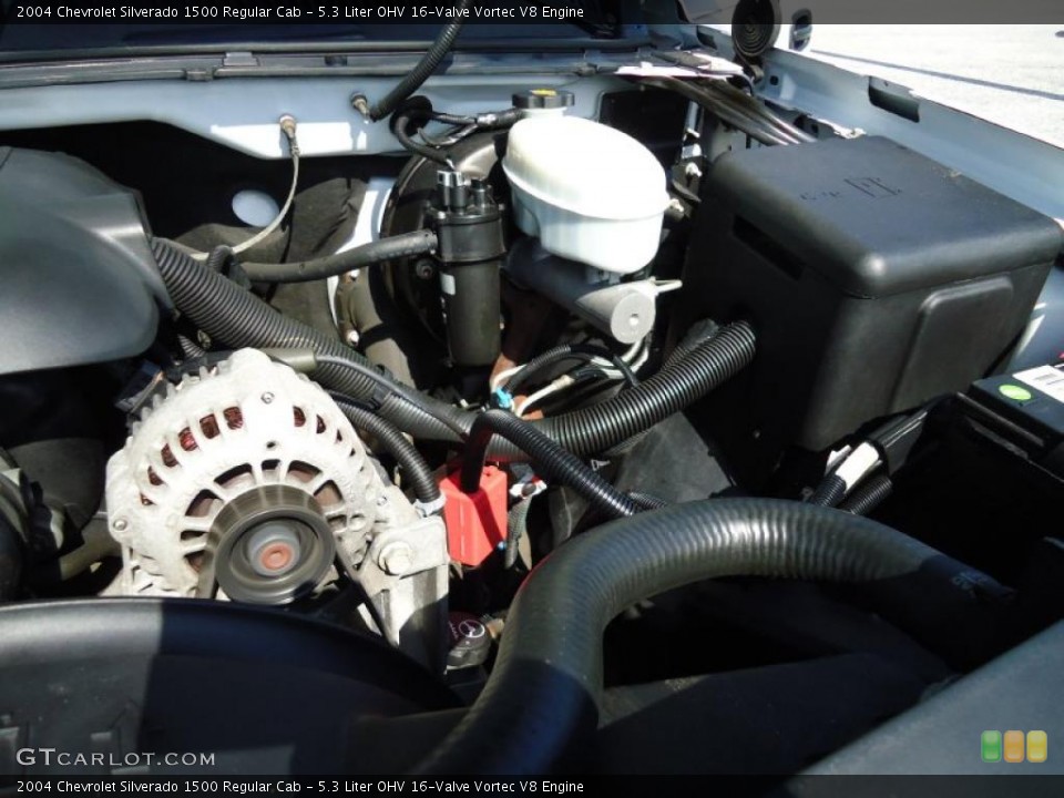 5.3 Liter OHV 16-Valve Vortec V8 Engine for the 2004 Chevrolet Silverado 1500 #47810453