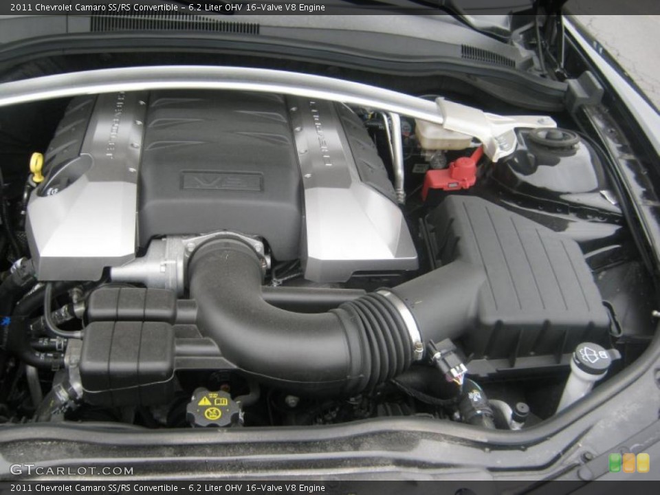 6.2 Liter OHV 16-Valve V8 Engine for the 2011 Chevrolet Camaro #47811437