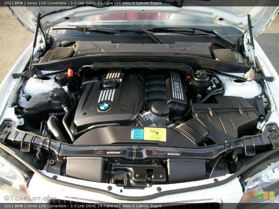 3.0 Liter DOHC 24-Valve VVT Inline 6 Cylinder Engine for the 2011 BMW 1 Series #47814977
