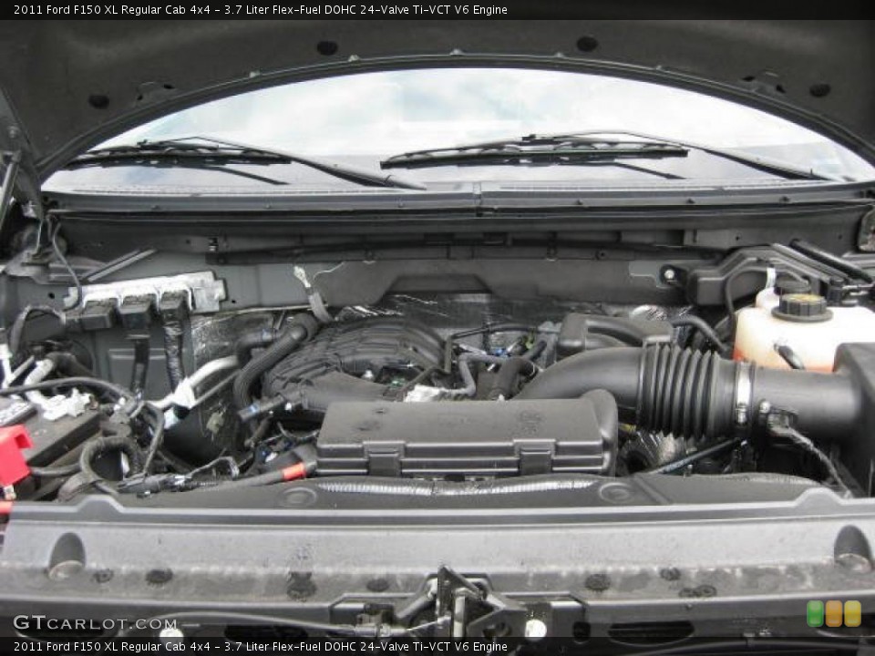 3.7 Liter Flex-Fuel DOHC 24-Valve Ti-VCT V6 Engine for the 2011 Ford F150 #47821034