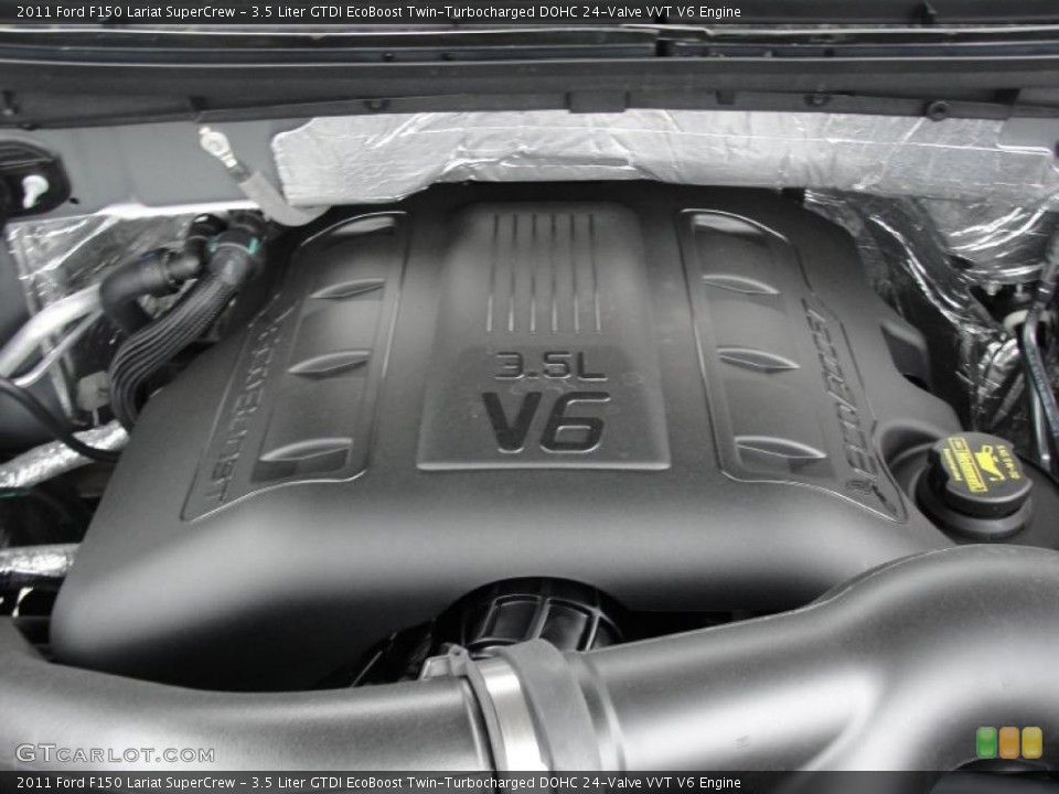 3.5 Liter GTDI EcoBoost Twin-Turbocharged DOHC 24-Valve VVT V6 Engine for the 2011 Ford F150 #47821199