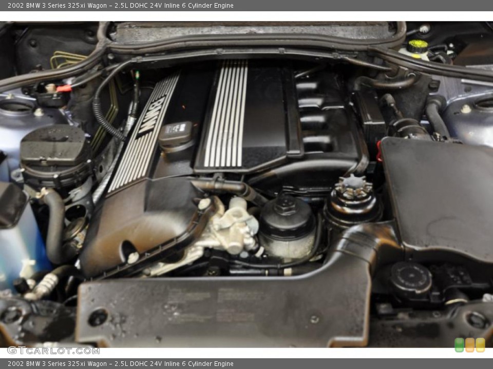 2.5L DOHC 24V Inline 6 Cylinder Engine for the 2002 BMW 3 Series #47828591