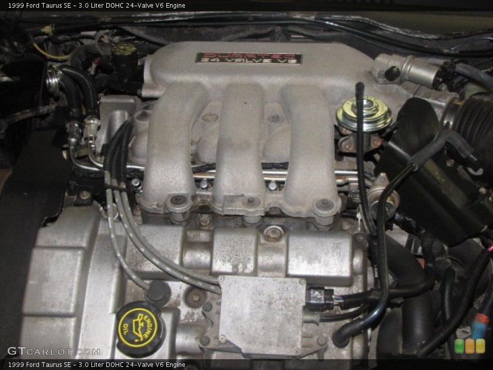 3.0 Liter DOHC 24-Valve V6 Engine for the 1999 Ford Taurus #47829555
