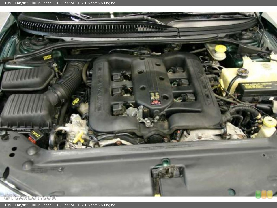 3.5 Liter SOHC 24-Valve V6 1999 Chrysler 300 Engine