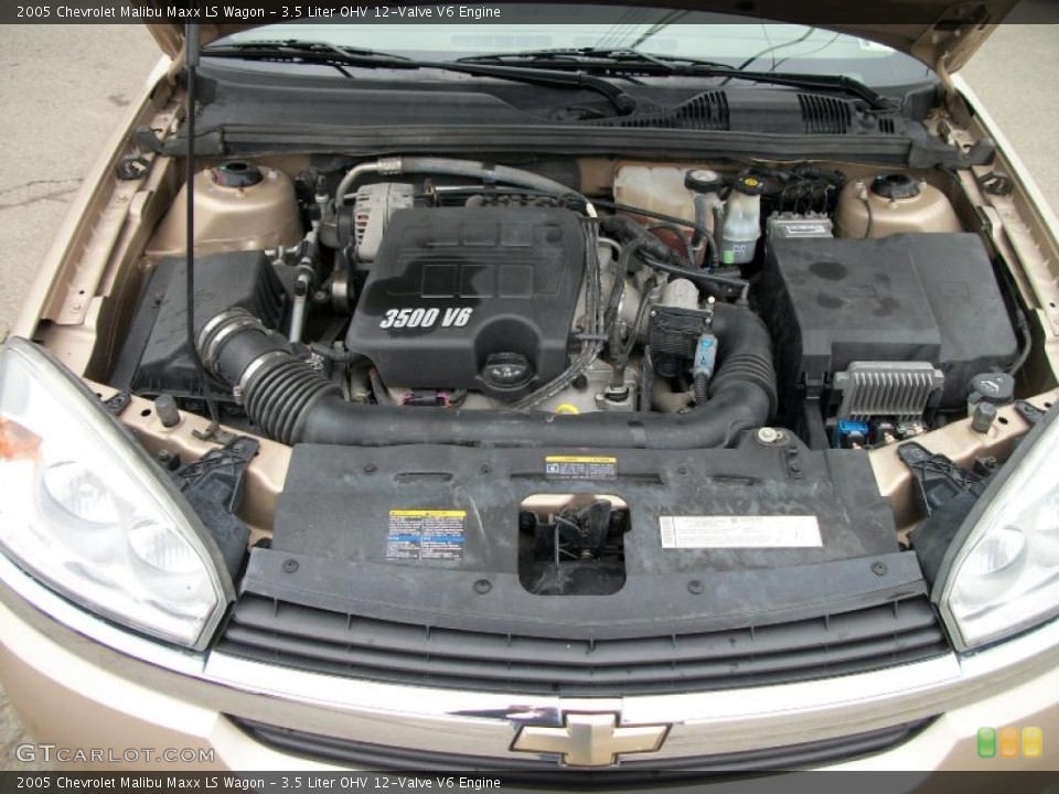3.5 Liter OHV 12-Valve V6 Engine for the 2005 Chevrolet Malibu #47835026