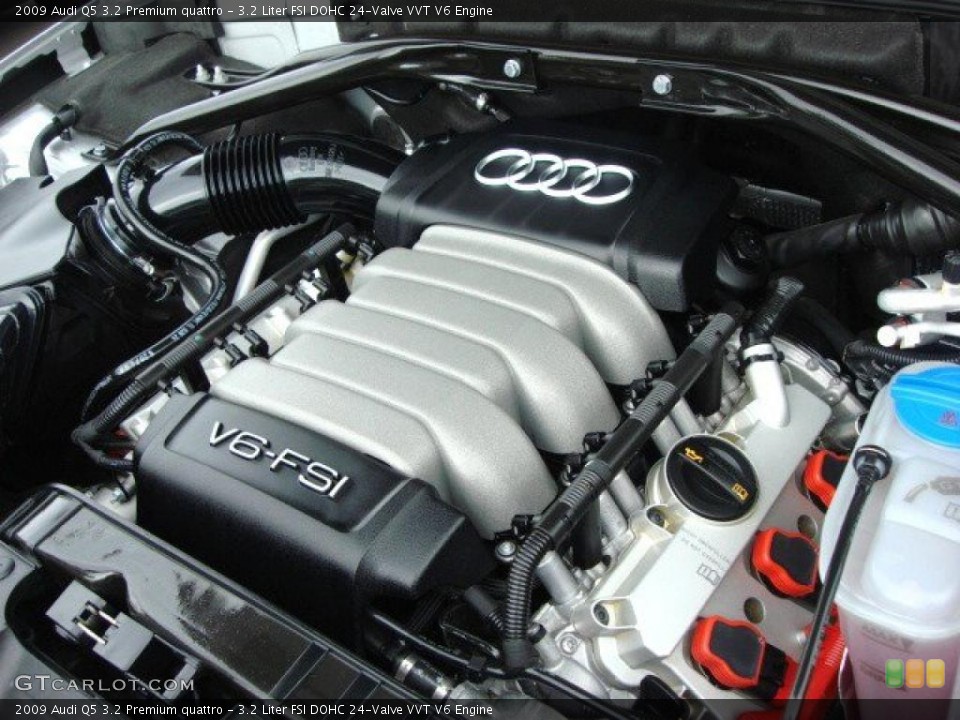 3.2 Liter FSI DOHC 24-Valve VVT V6 Engine for the 2009 Audi Q5 #47835455