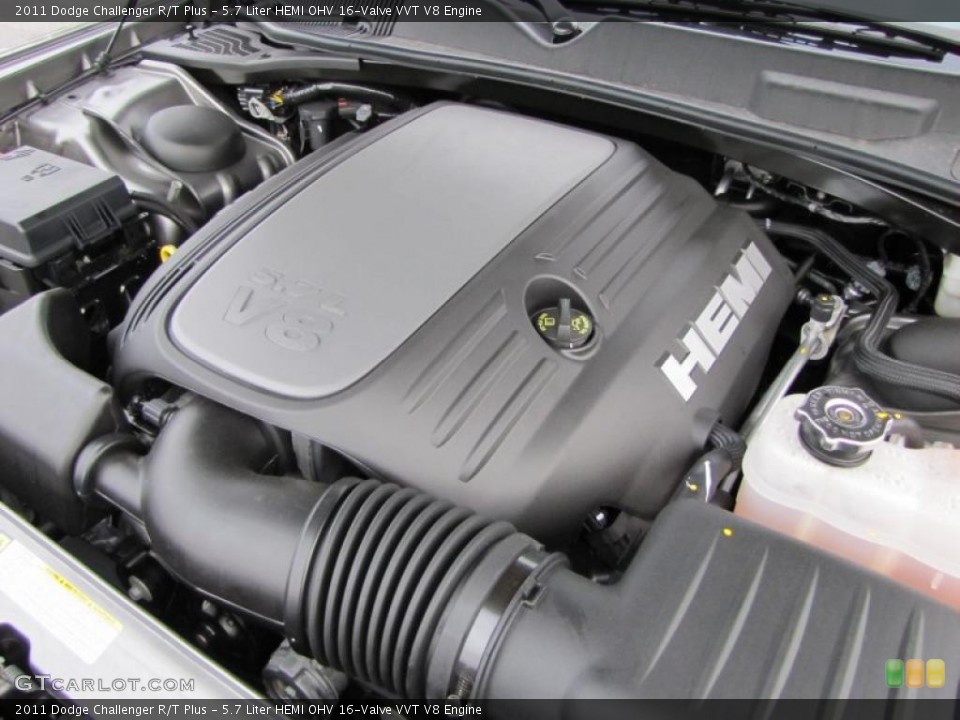 5.7 Liter HEMI OHV 16-Valve VVT V8 Engine for the 2011 Dodge Challenger #47838878