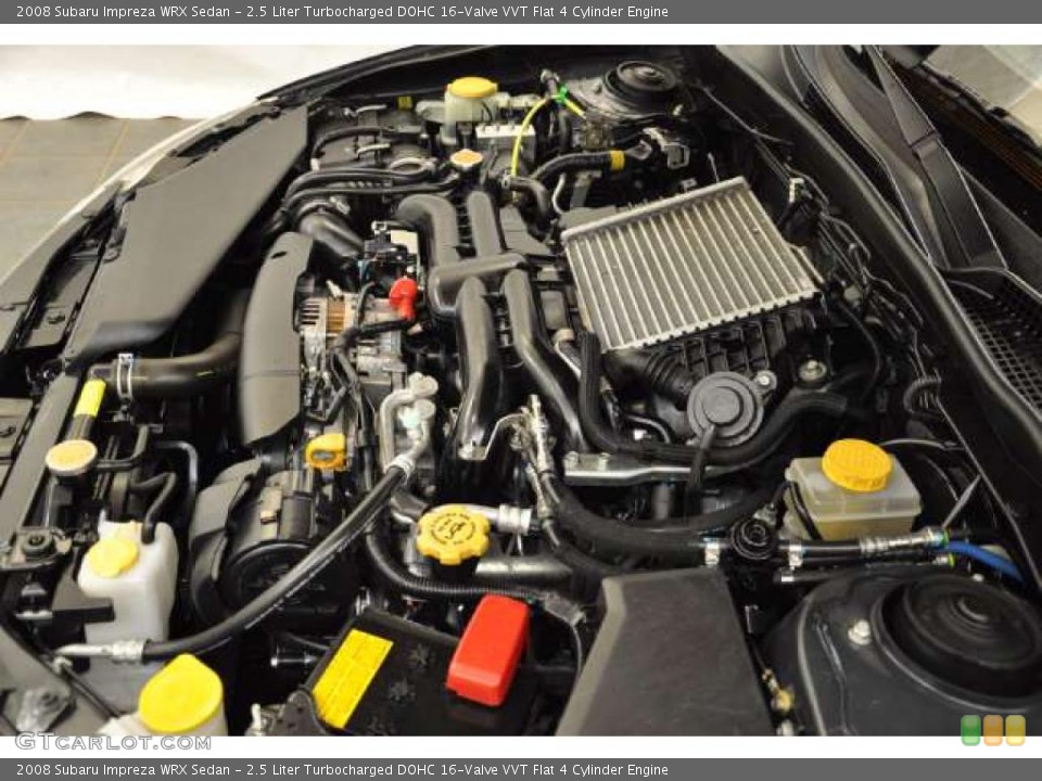 2.5 Liter Turbocharged DOHC 16-Valve VVT Flat 4 Cylinder Engine for the 2008 Subaru Impreza #47845274