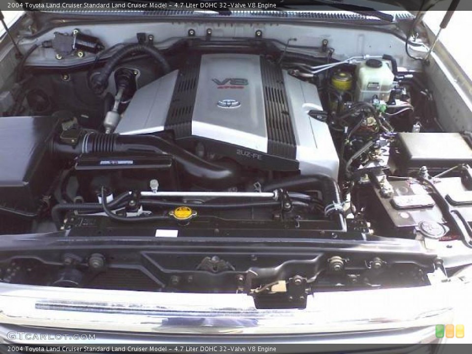 4.7 Liter DOHC 32-Valve V8 Engine for the 2004 Toyota Land Cruiser #47851001