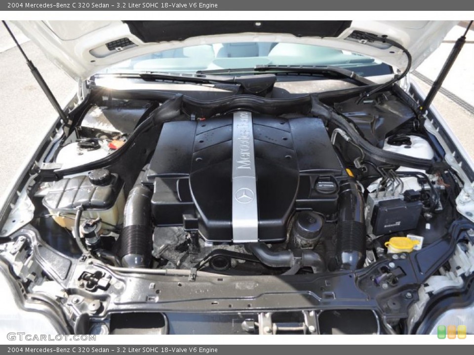 3.2 Liter SOHC 18-Valve V6 Engine for the 2004 Mercedes-Benz C #47852306