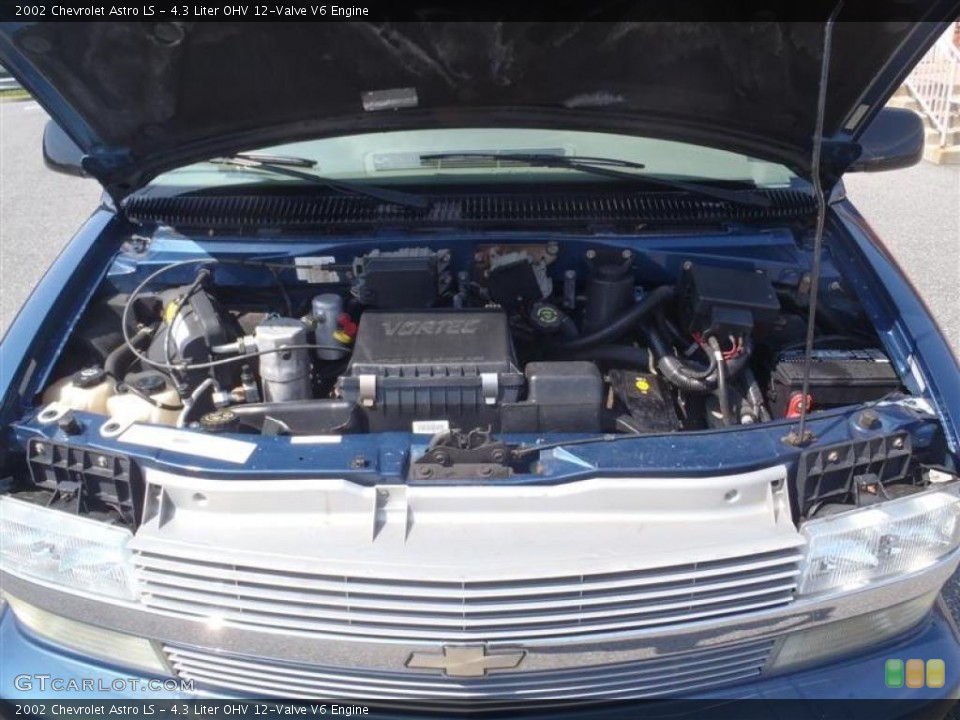 4.3 Liter OHV 12-Valve V6 Engine for the 2002 Chevrolet Astro #47855504