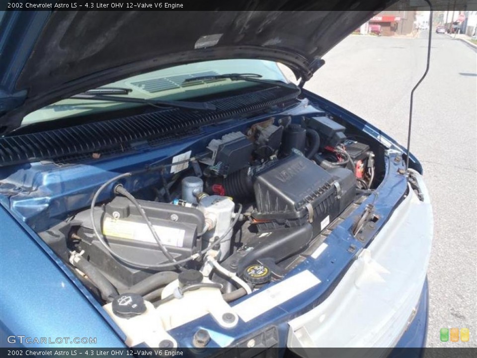 4.3 Liter OHV 12-Valve V6 Engine for the 2002 Chevrolet Astro #47855516