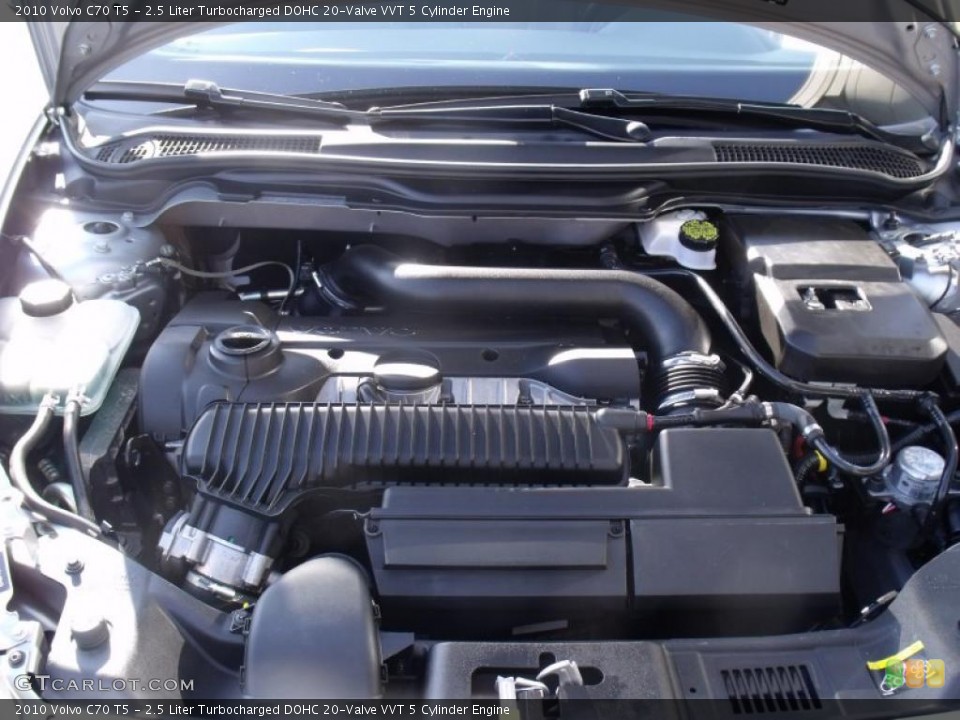 2.5 Liter Turbocharged DOHC 20-Valve VVT 5 Cylinder Engine for the 2010 Volvo C70 #47856944