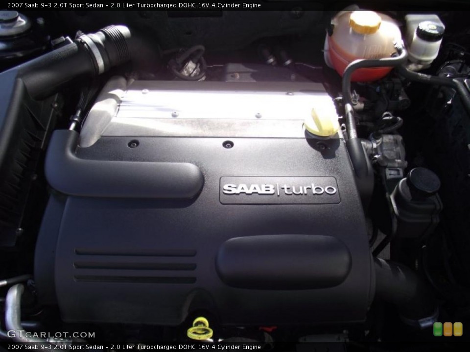 2.0 Liter Turbocharged DOHC 16V 4 Cylinder Engine for the 2007 Saab 9-3 #47857598