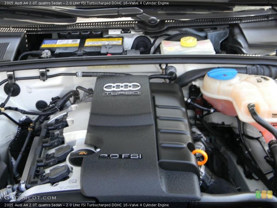 2.0 Liter FSI Turbocharged DOHC 16-Valve 4 Cylinder Engine for the 2005 Audi A4 #47869289