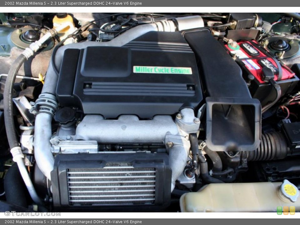 2.3 Liter Supercharged DOHC 24-Valve V6 Engine for the 2002 Mazda Millenia #47874956