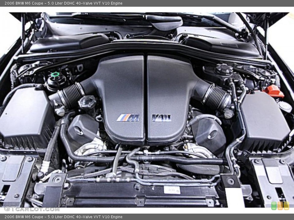 5.0 Liter DOHC 40-Valve VVT V10 Engine for the 2006 BMW M6 #47879510