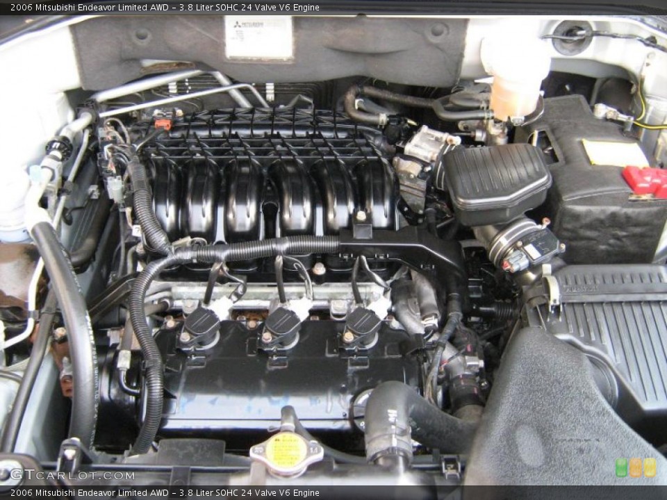 3.8 Liter SOHC 24 Valve V6 Engine for the 2006 Mitsubishi Endeavor #47886416