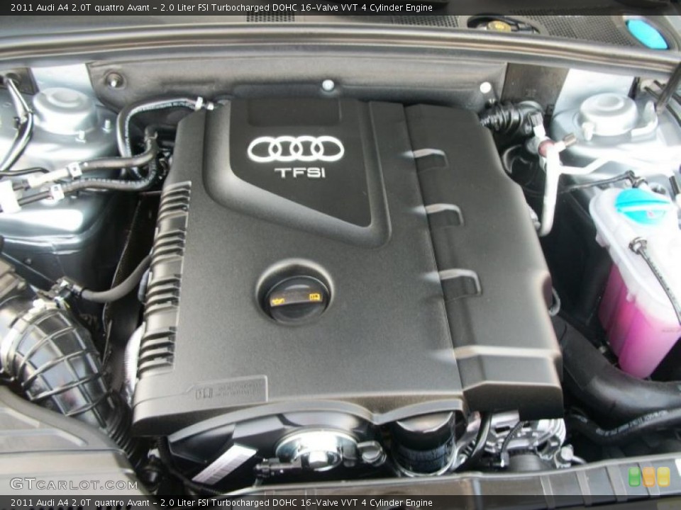 2.0 Liter FSI Turbocharged DOHC 16-Valve VVT 4 Cylinder Engine for the 2011 Audi A4 #47892062