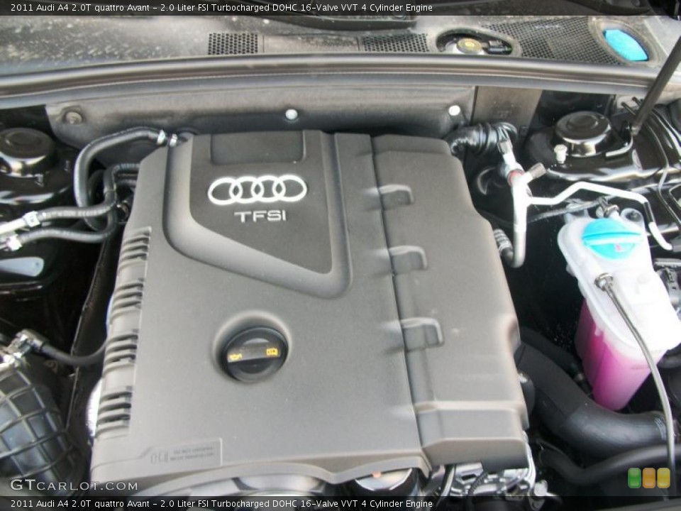 2.0 Liter FSI Turbocharged DOHC 16-Valve VVT 4 Cylinder Engine for the 2011 Audi A4 #47892251