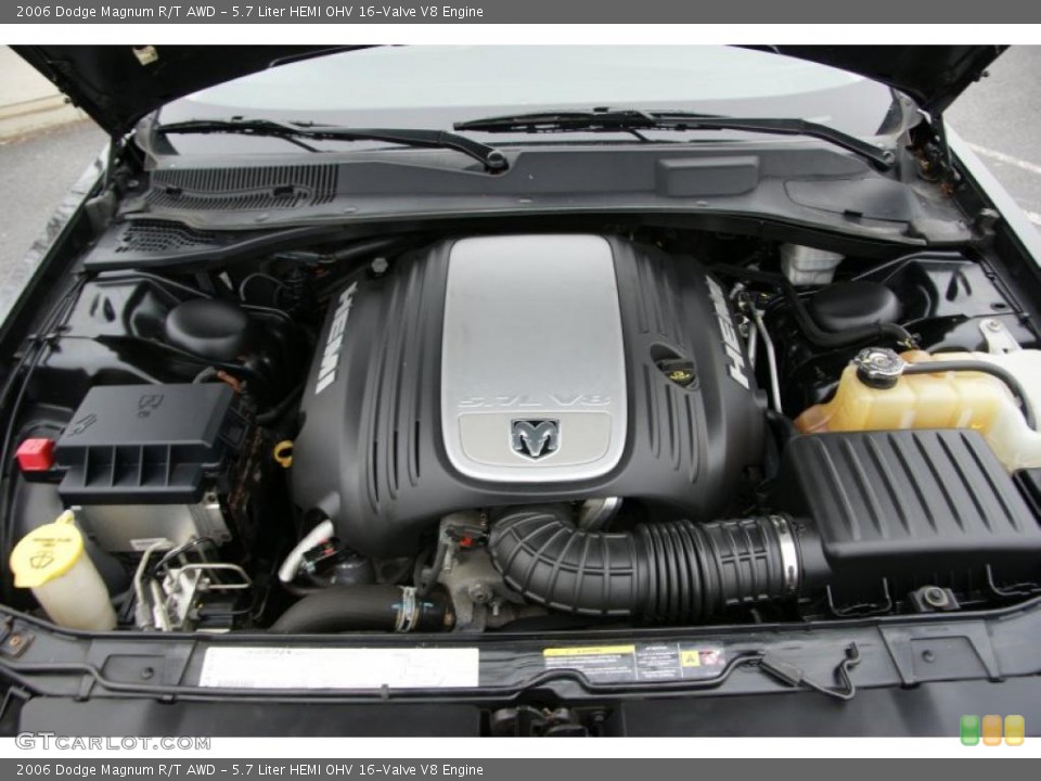 5.7 Liter HEMI OHV 16-Valve V8 Engine for the 2006 Dodge Magnum #47892875