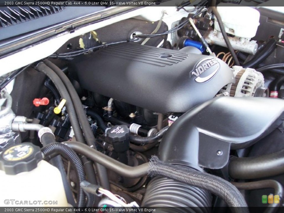 6.0 Liter OHV 16-Valve Vortec V8 Engine for the 2003 GMC Sierra 2500HD #47899853