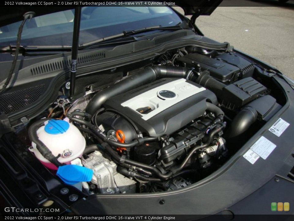2.0 Liter FSI Turbocharged DOHC 16-Valve VVT 4 Cylinder Engine for the 2012 Volkswagen CC #47900888