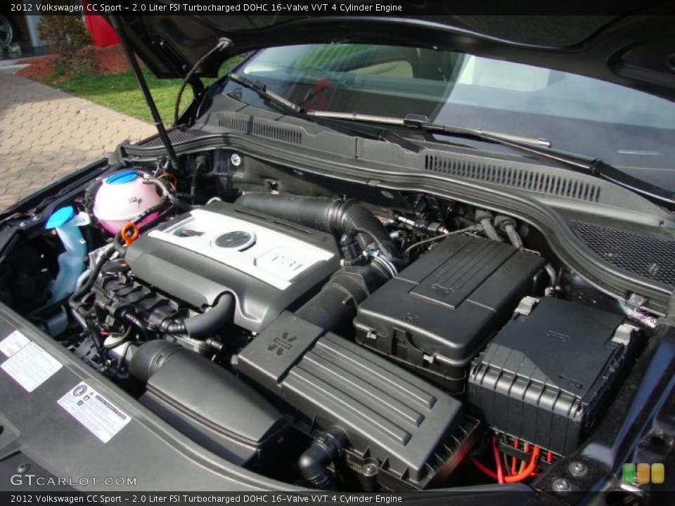 2.0 Liter FSI Turbocharged DOHC 16-Valve VVT 4 Cylinder Engine for the 2012 Volkswagen CC #47900897