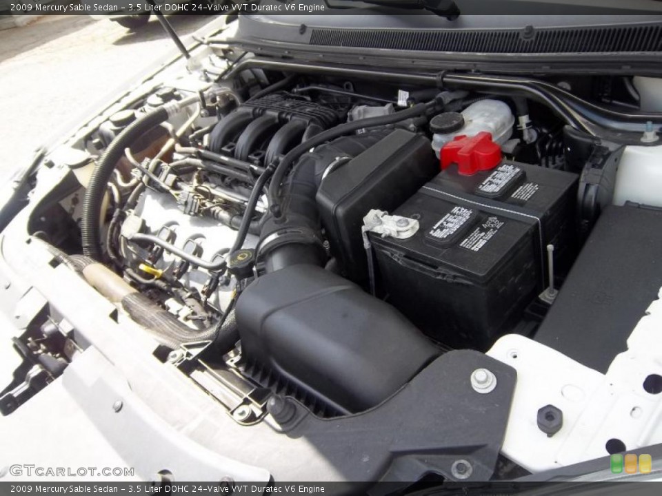 3.5 Liter DOHC 24-Valve VVT Duratec V6 Engine for the 2009 Mercury Sable #47913393