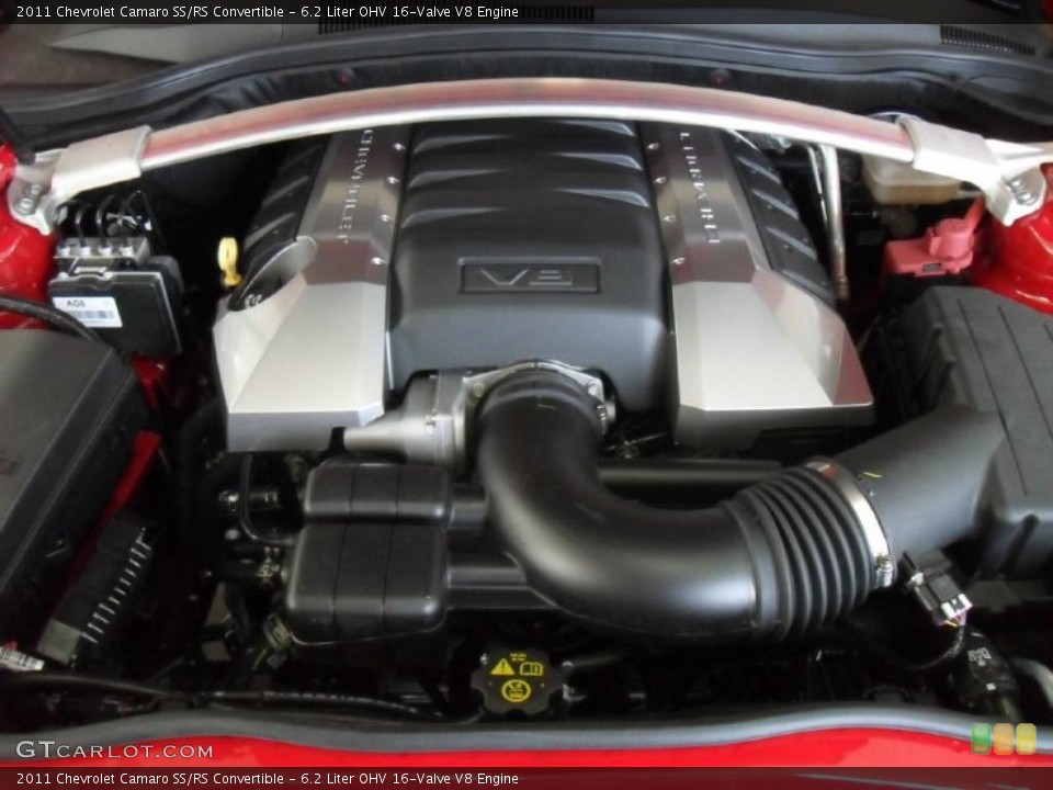 6.2 Liter OHV 16-Valve V8 Engine for the 2011 Chevrolet Camaro #47917386