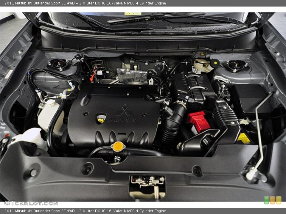 2.0 Liter DOHC 16-Valve MIVEC 4 Cylinder Engine for the 2011 Mitsubishi Outlander Sport #47917500